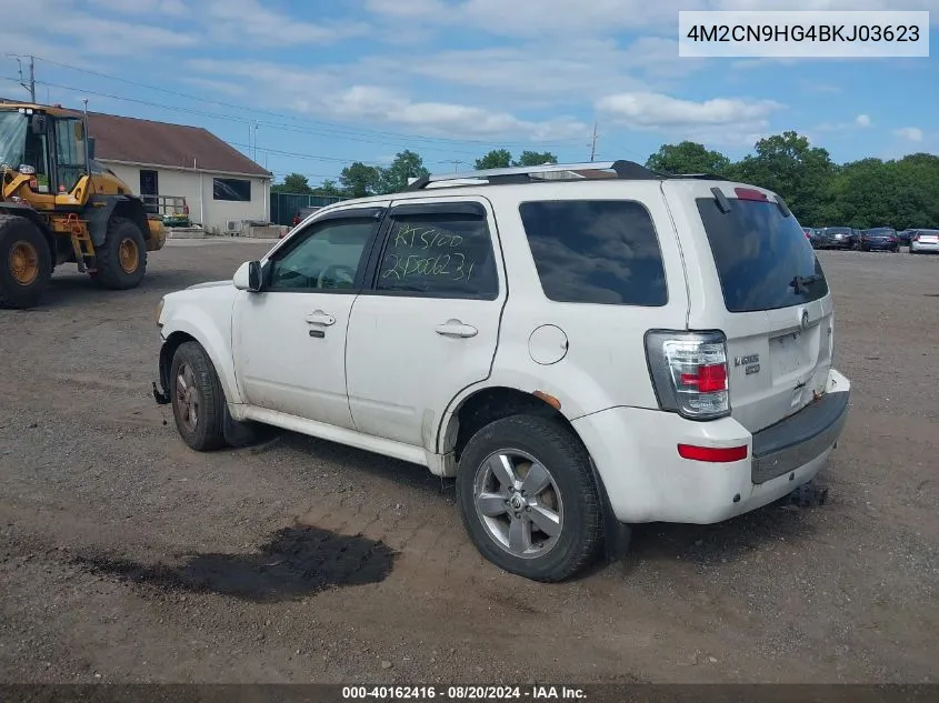 4M2CN9HG4BKJ03623 2011 Mercury Mariner Premier