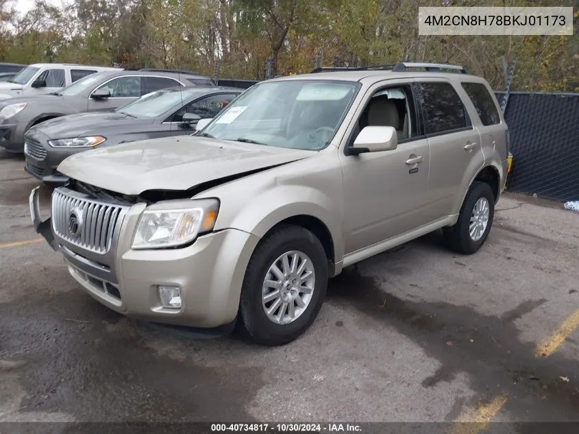 2011 Mercury Mariner Premier VIN: 4M2CN8H78BKJ01173 Lot: 40734817