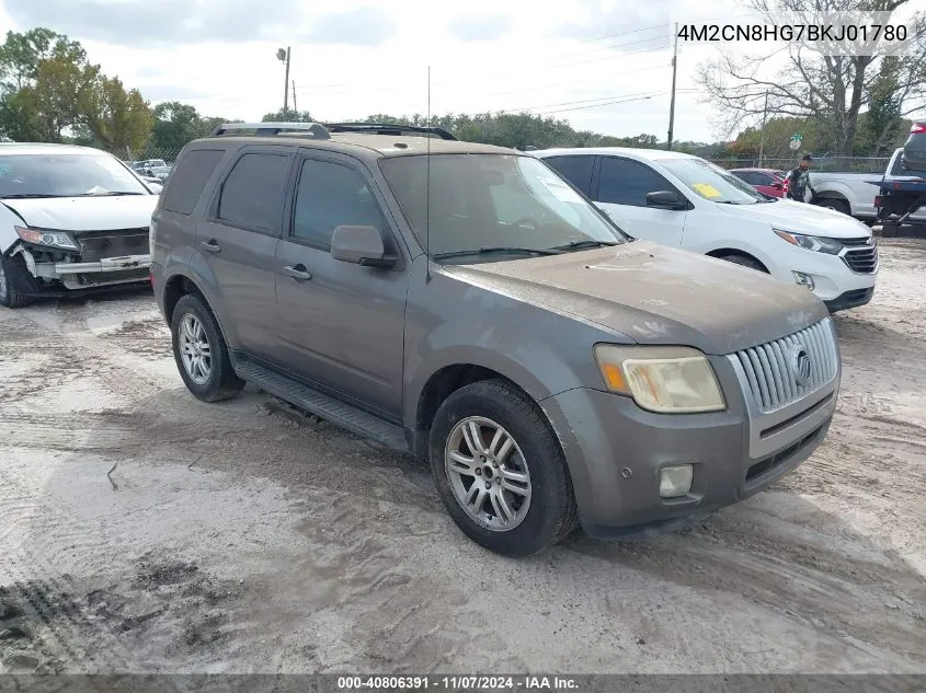 2011 Mercury Mariner Premier VIN: 4M2CN8HG7BKJ01780 Lot: 40806391