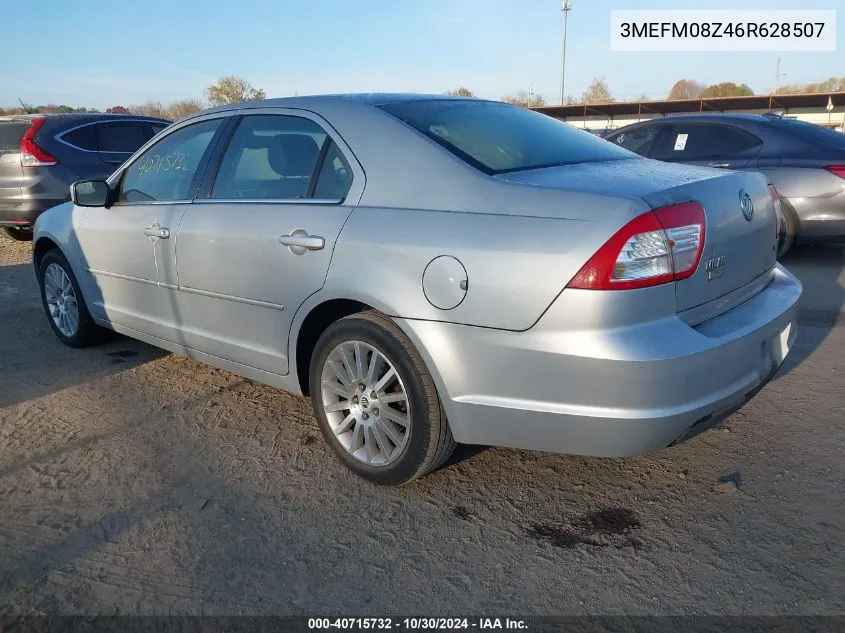 2006 Mercury Milan I4 Premier VIN: 3MEFM08Z46R628507 Lot: 40715732