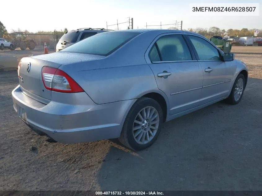 2006 Mercury Milan I4 Premier VIN: 3MEFM08Z46R628507 Lot: 40715732