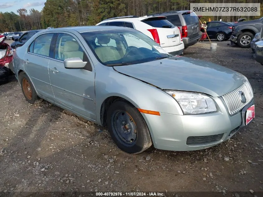 2007 Mercury Milan I4 VIN: 3MEHM07Z37R632088 Lot: 40792976