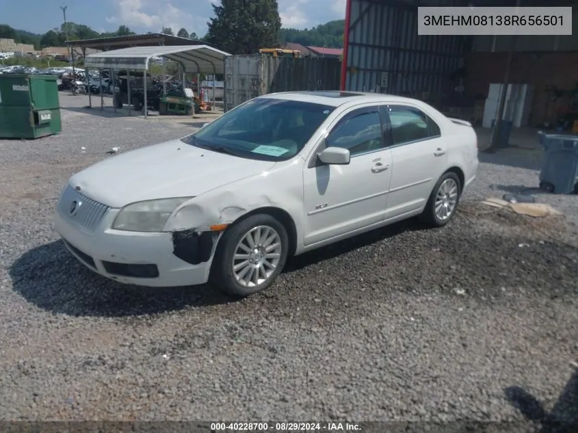 2008 Mercury Milan V6 Premier VIN: 3MEHM08138R656501 Lot: 40228700