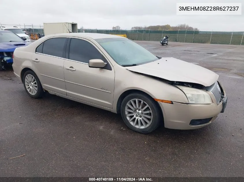 2008 Mercury Milan I4 Premier VIN: 3MEHM08Z28R627237 Lot: 40740189