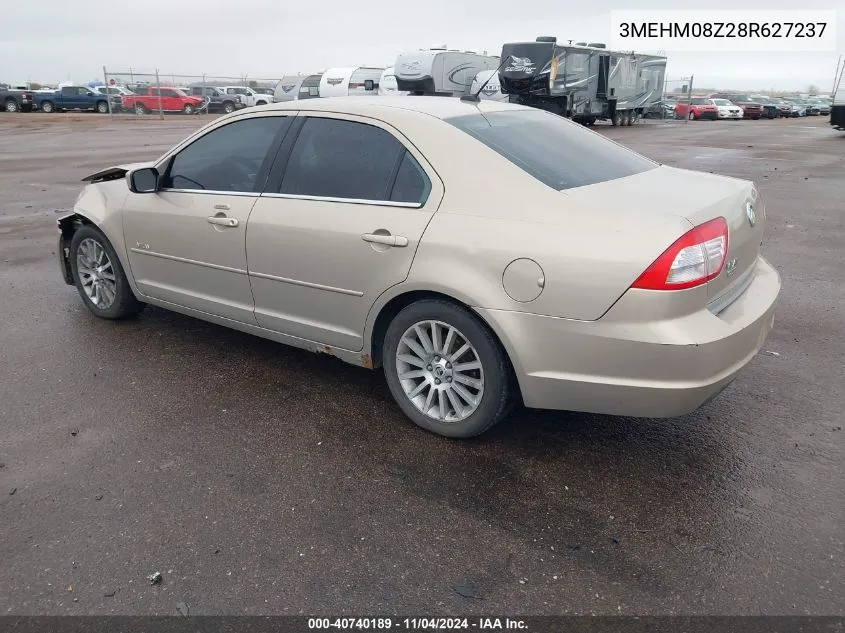 2008 Mercury Milan I4 Premier VIN: 3MEHM08Z28R627237 Lot: 40740189