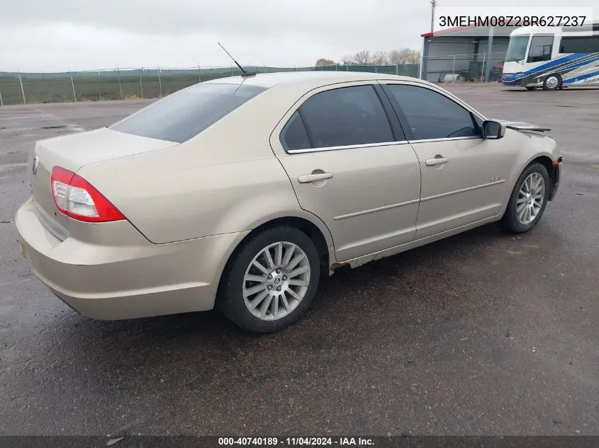 2008 Mercury Milan I4 Premier VIN: 3MEHM08Z28R627237 Lot: 40740189