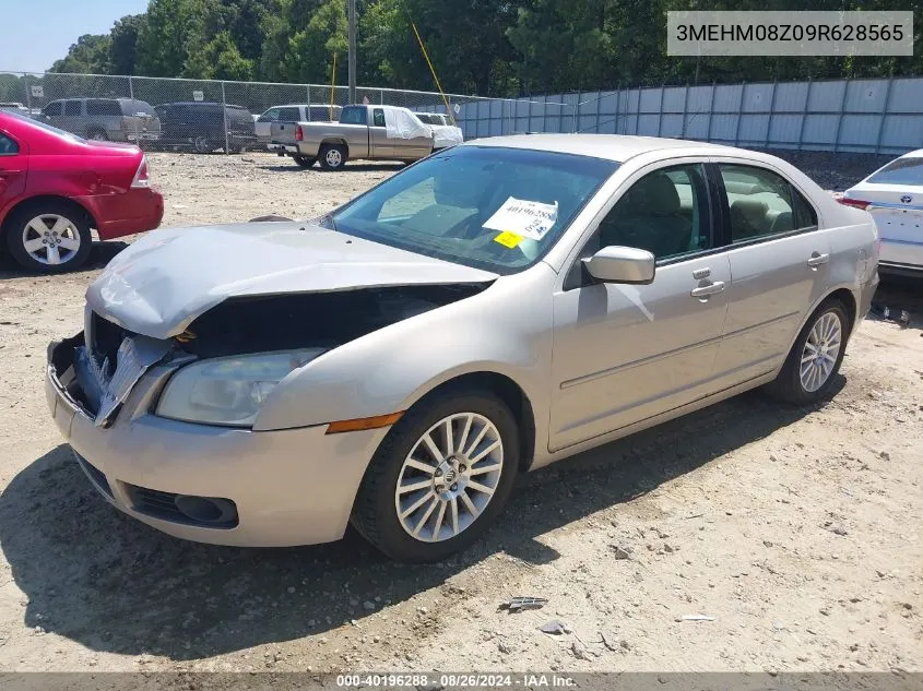 2009 Mercury Milan I4 Premier VIN: 3MEHM08Z09R628565 Lot: 40196288