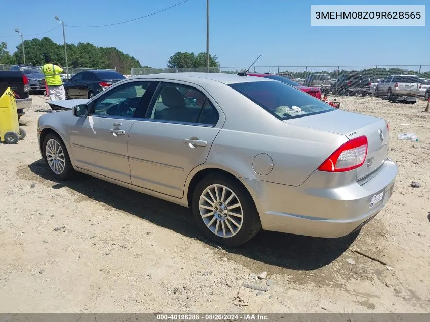 2009 Mercury Milan I4 Premier VIN: 3MEHM08Z09R628565 Lot: 40196288