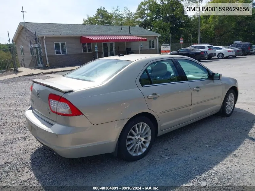 2009 Mercury Milan V6 Premier VIN: 3MEHM08159R629656 Lot: 40364891