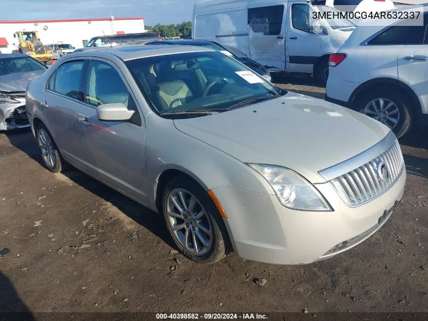 2010 Mercury Milan Premier VIN: 3MEHM0CG4AR632337 Lot: 40398582