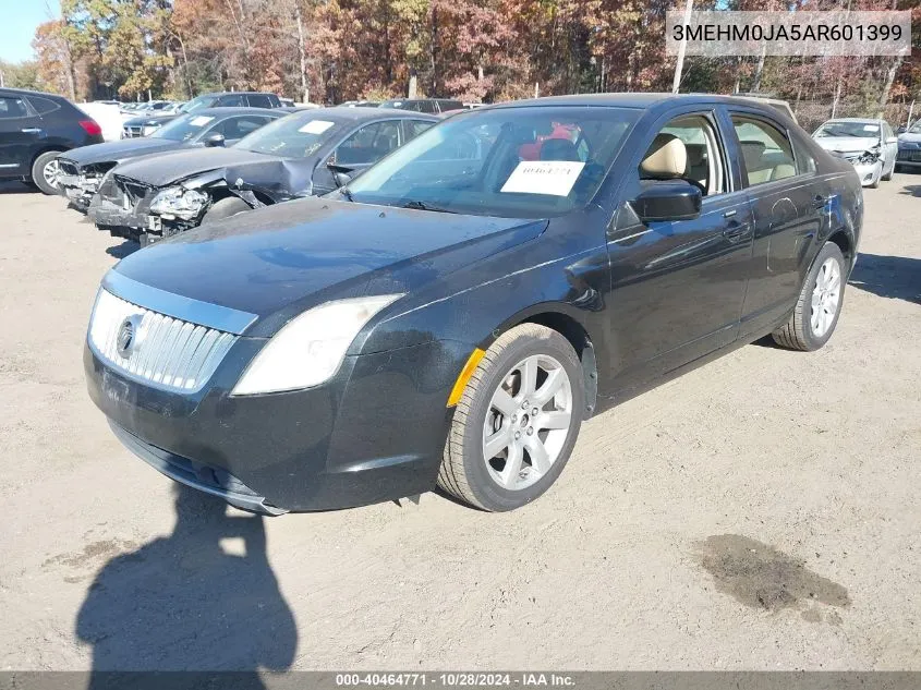 2010 Mercury Milan Premier VIN: 3MEHM0JA5AR601399 Lot: 40464771