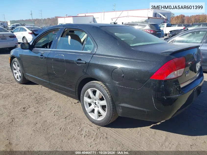 2010 Mercury Milan Premier VIN: 3MEHM0JA5AR601399 Lot: 40464771