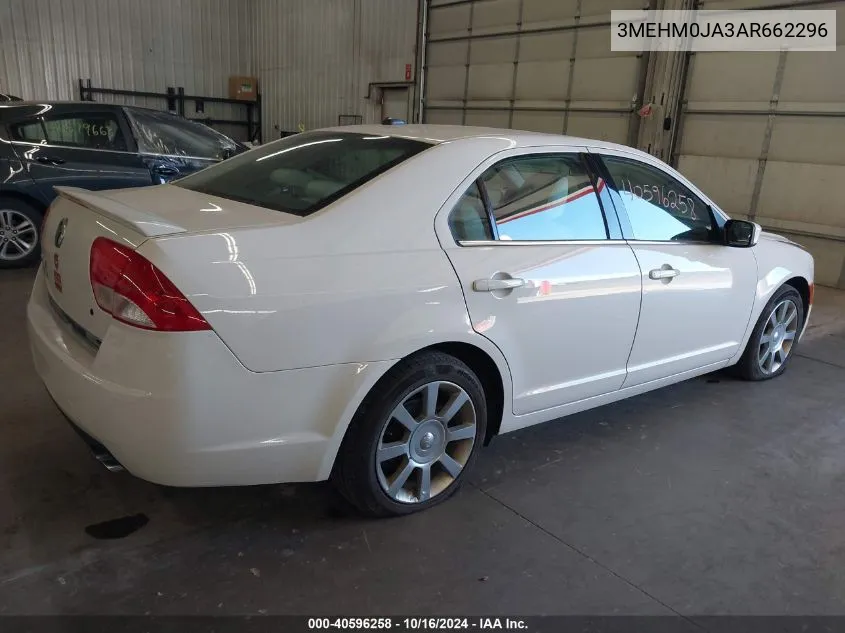 2010 Mercury Milan Premier VIN: 3MEHM0JA3AR662296 Lot: 40596258