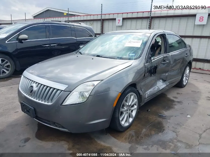 2010 Mercury Milan Premier VIN: 3MEHM0JG3AR629190 Lot: 40741085