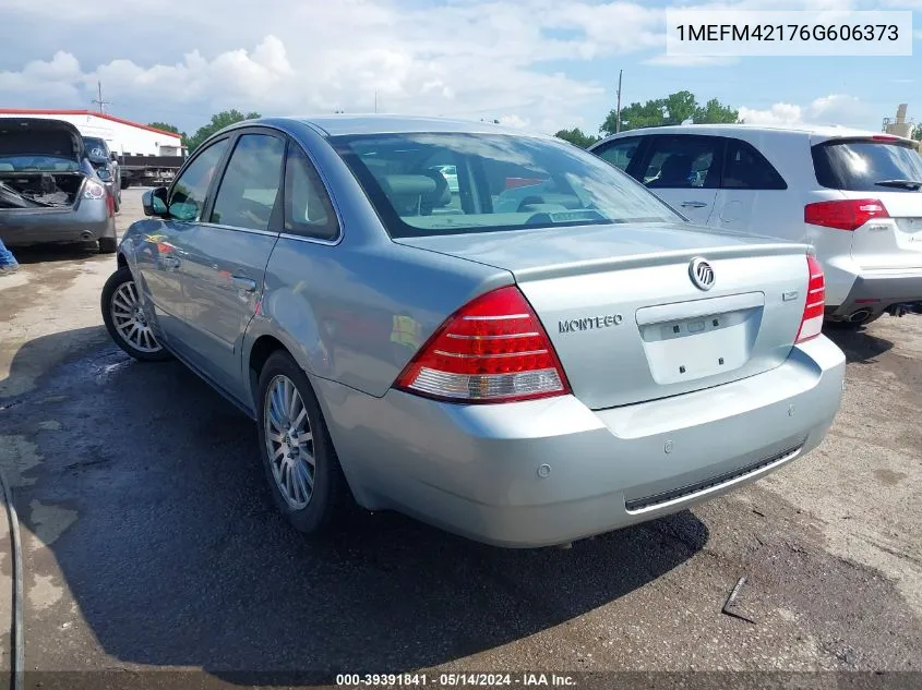 1MEFM42176G606373 2006 Mercury Montego Premier