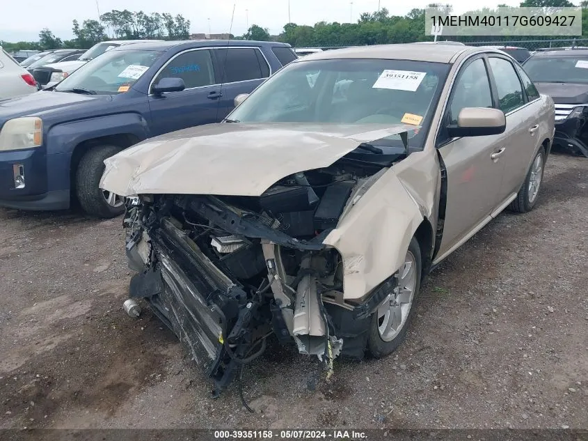 1MEHM40117G609427 2007 Mercury Montego Luxury