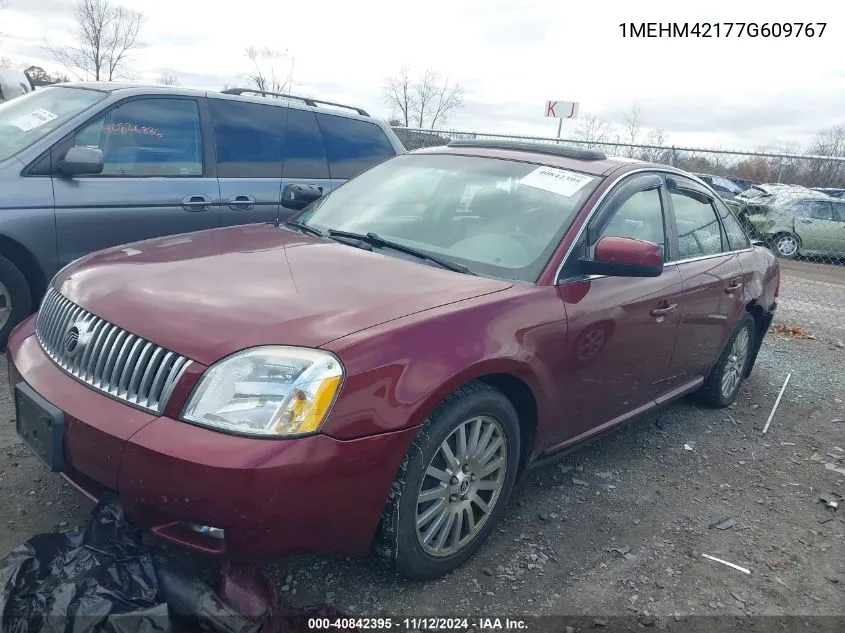 1MEHM42177G609767 2007 Mercury Montego Premier