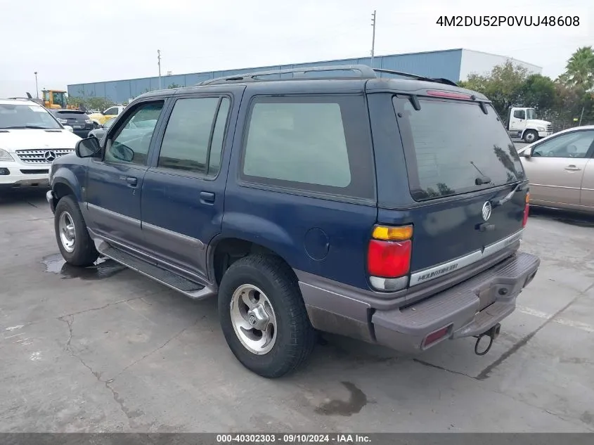 1997 Mercury Mountaineer VIN: 4M2DU52P0VUJ48608 Lot: 40302303