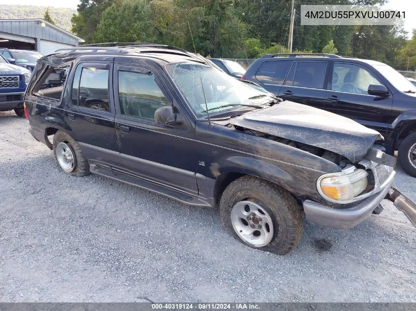 1997 Mercury Mountaineer VIN: 4M2DU55PXVUJ00741 Lot: 40319124