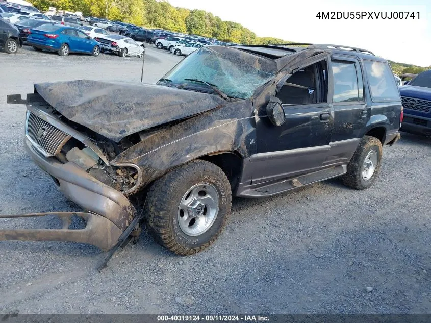 4M2DU55PXVUJ00741 1997 Mercury Mountaineer