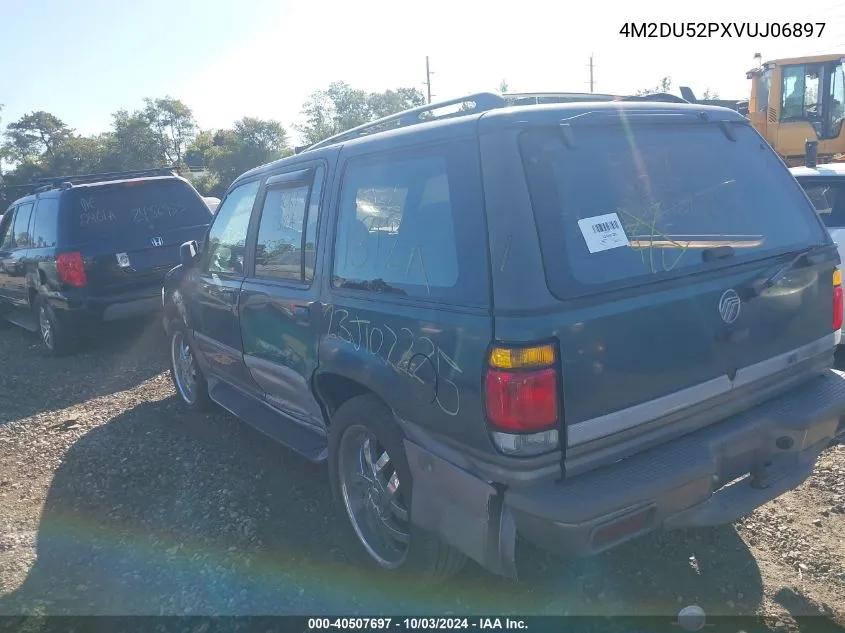 1997 Mercury Mountaineer VIN: 4M2DU52PXVUJ06897 Lot: 40507697