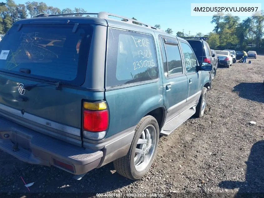 1997 Mercury Mountaineer VIN: 4M2DU52PXVUJ06897 Lot: 40507697