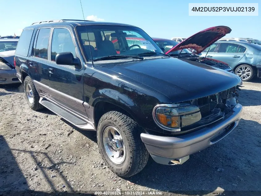 1997 Mercury Mountaineer VIN: 4M2DU52P3VUJ02139 Lot: 40700324