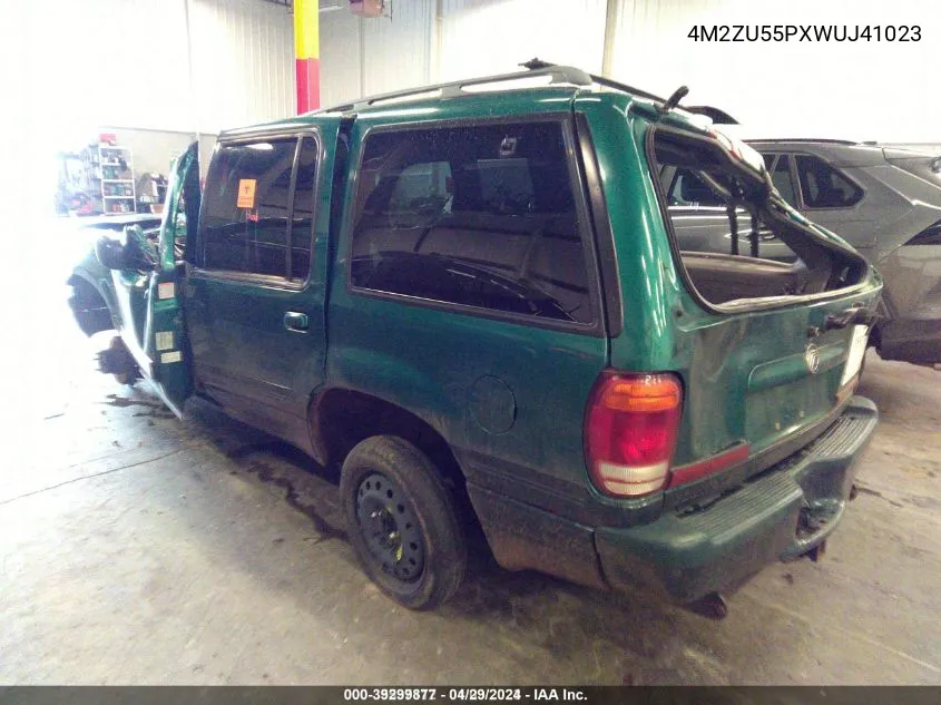 4M2ZU55PXWUJ41023 1998 Mercury Mountaineer