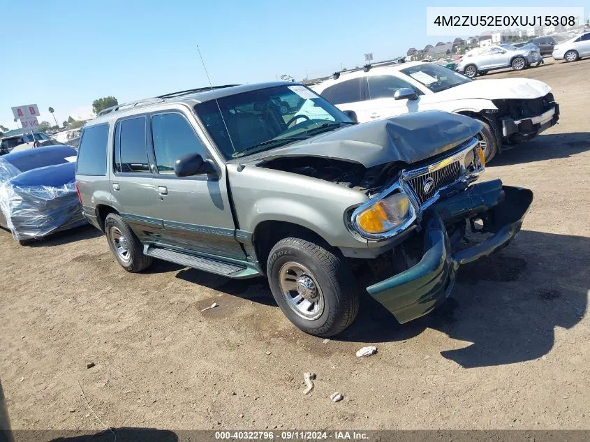 1999 Mercury Mountaineer VIN: 4M2ZU52E0XUJ15308 Lot: 40322796