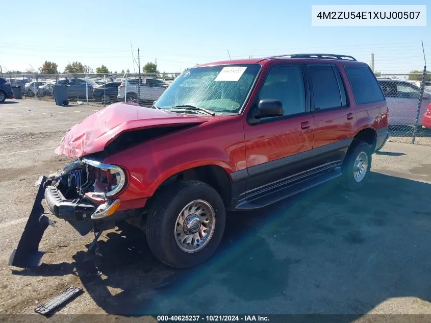 1999 Mercury Mountaineer VIN: 4M2ZU54E1XUJ00507 Lot: 40625237