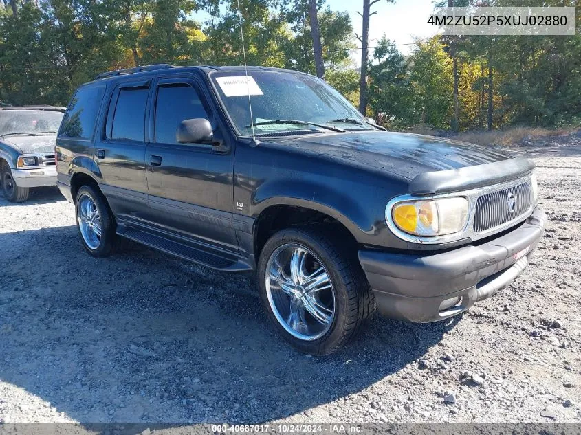 1999 Mercury Mountaineer VIN: 4M2ZU52P5XUJ02880 Lot: 40687017