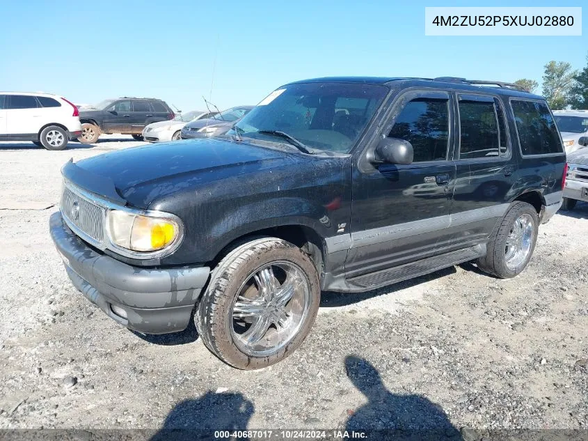 1999 Mercury Mountaineer VIN: 4M2ZU52P5XUJ02880 Lot: 40687017