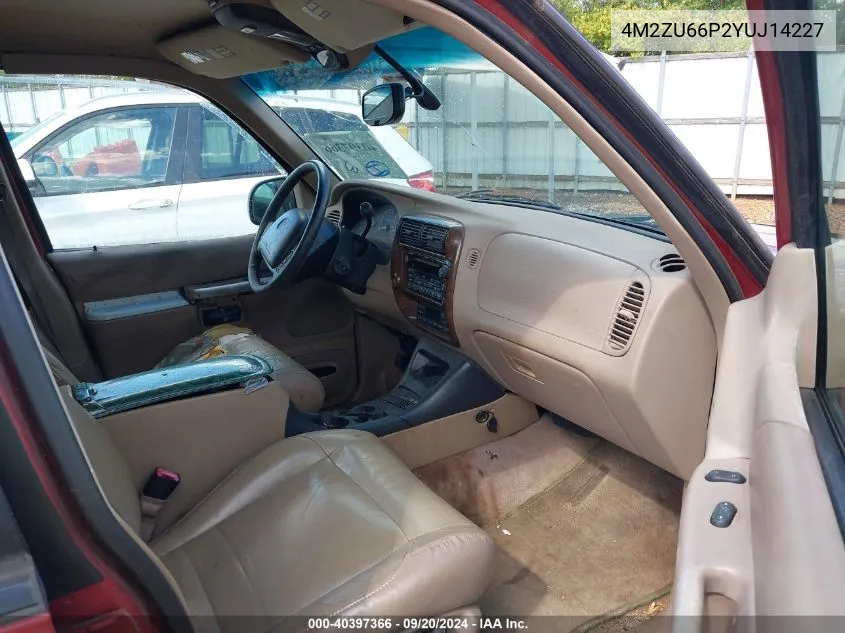 4M2ZU66P2YUJ14227 2000 Mercury Mountaineer