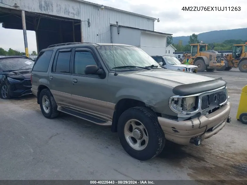 2001 Mercury Mountaineer VIN: 4M2ZU76EX1UJ11263 Lot: 40225443