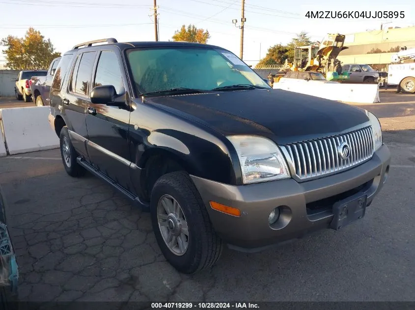 2004 Mercury Mountaineer VIN: 4M2ZU66K04UJ05895 Lot: 40719299