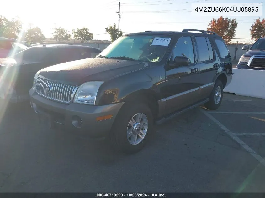 2004 Mercury Mountaineer VIN: 4M2ZU66K04UJ05895 Lot: 40719299