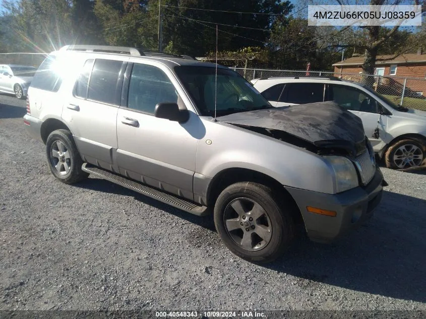 2005 Mercury Mountaineer VIN: 4M2ZU66K05UJ08359 Lot: 40548343