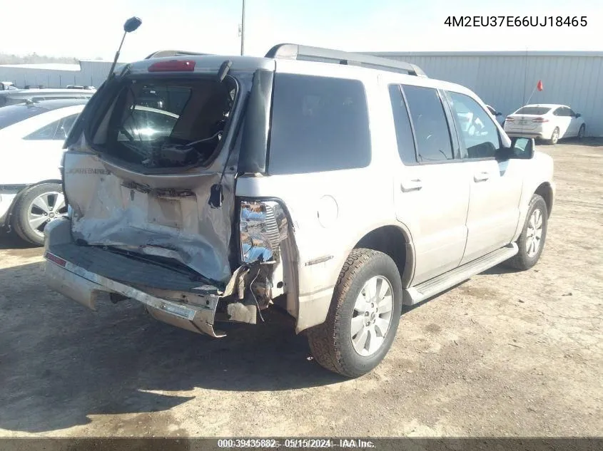 4M2EU37E66UJ18465 2006 Mercury Mountaineer Luxury