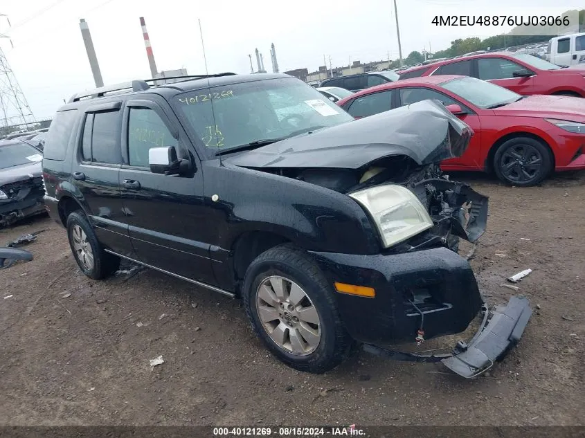 2006 Mercury Mountaineer Premier VIN: 4M2EU48876UJ03066 Lot: 40121269