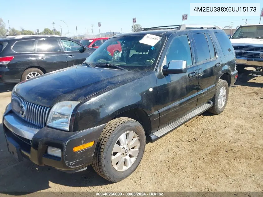 2006 Mercury Mountaineer Premier VIN: 4M2EU388X6UJ15173 Lot: 40266609