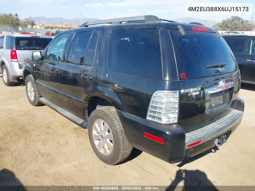 4M2EU388X6UJ15173 2006 Mercury Mountaineer Premier