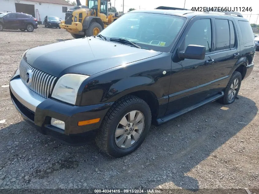 2006 Mercury Mountaineer Luxury VIN: 4M2EU47E66UJ11246 Lot: 40341415