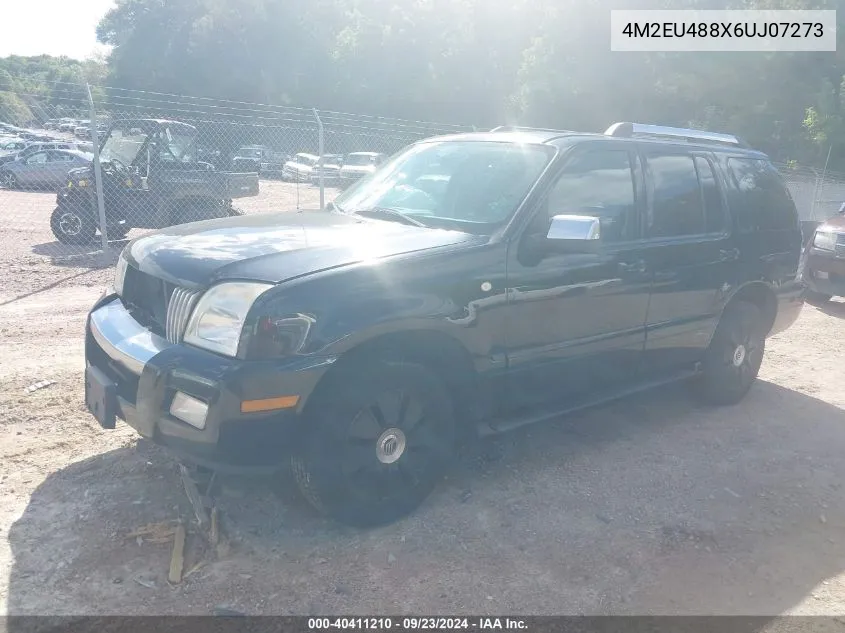 4M2EU488X6UJ07273 2006 Mercury Mountaineer Premier