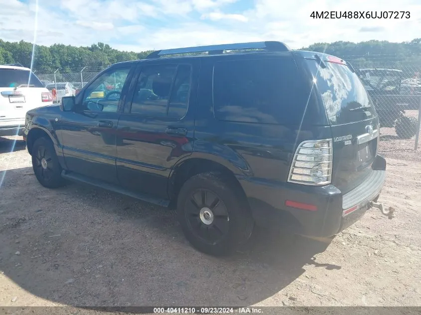 4M2EU488X6UJ07273 2006 Mercury Mountaineer Premier