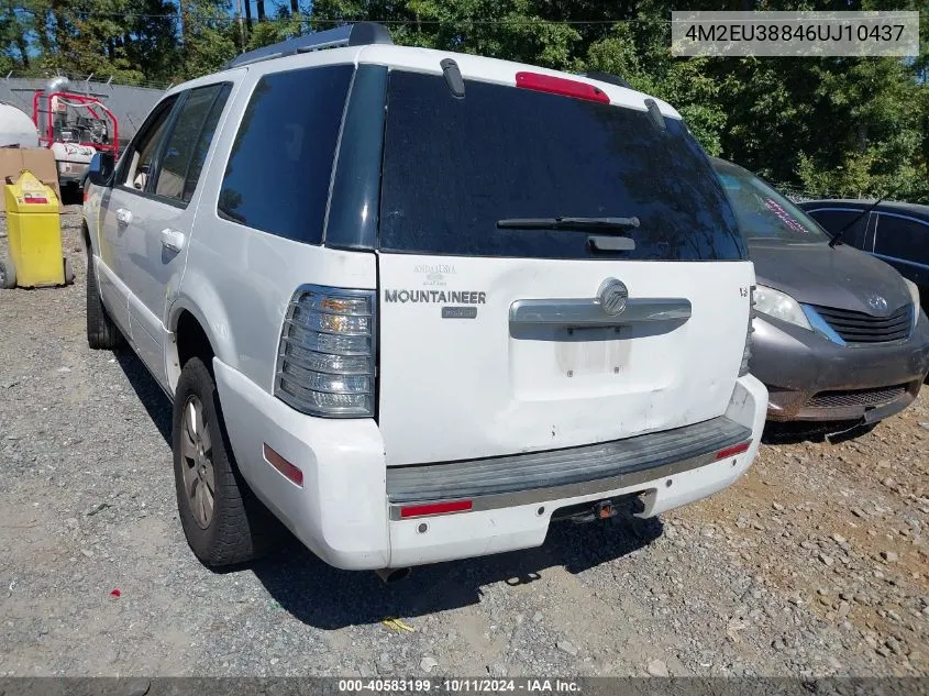 2006 Mercury Mountaineer Premier VIN: 4M2EU38846UJ10437 Lot: 40583199