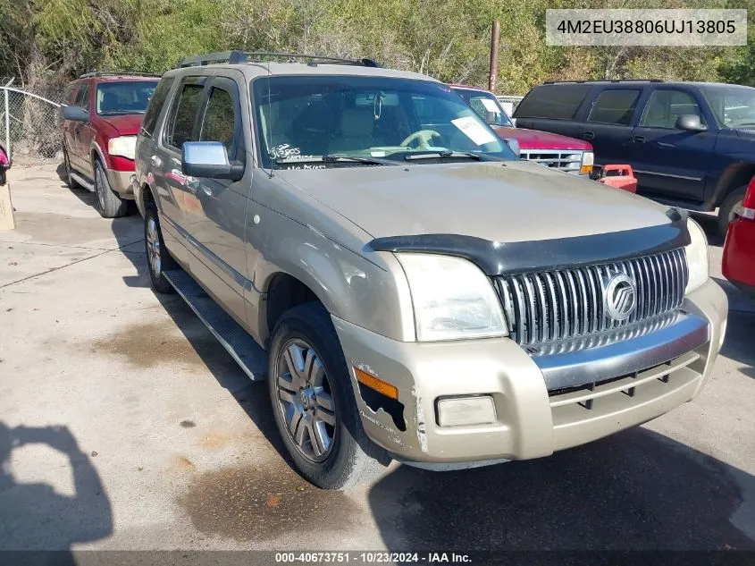 2006 Mercury Mountaineer Premier VIN: 4M2EU38806UJ13805 Lot: 40673751