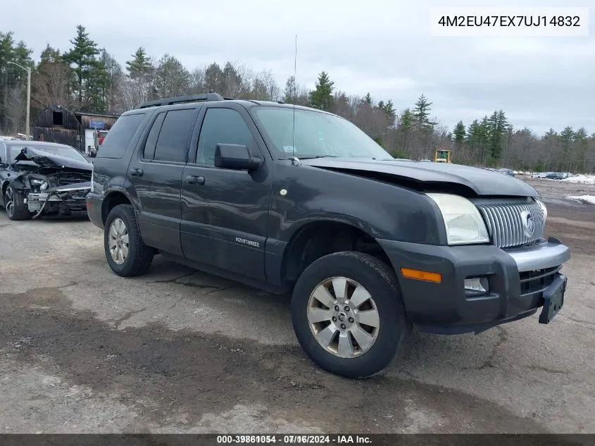 4M2EU47EX7UJ14832 2007 Mercury Mountaineer