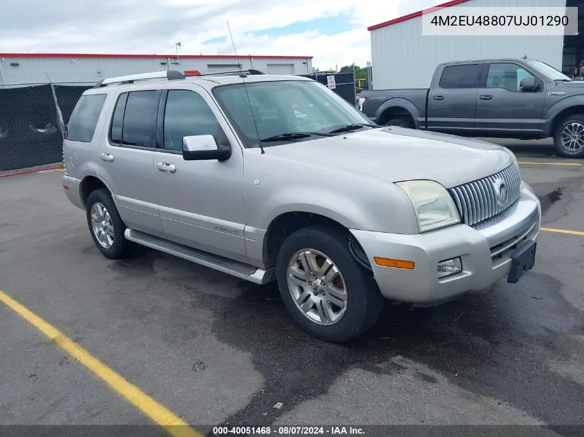 2007 Mercury Mountaineer Premier VIN: 4M2EU48807UJ01290 Lot: 40051468