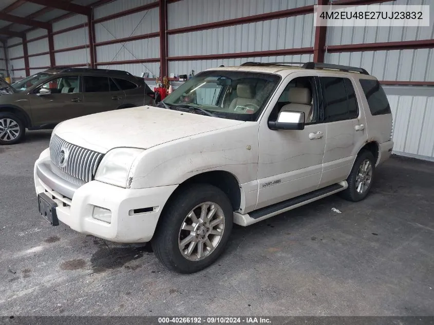 4M2EU48E27UJ23832 2007 Mercury Mountaineer Premier