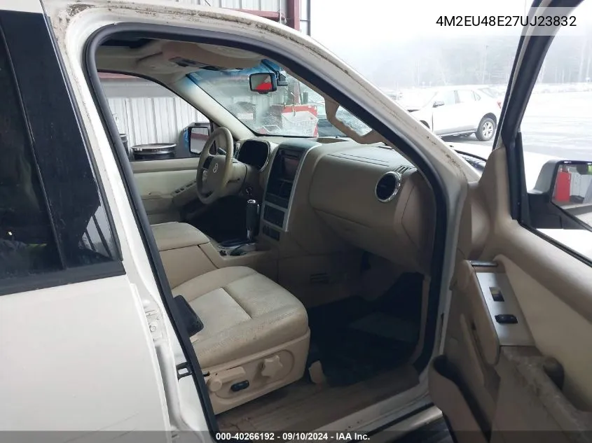 2007 Mercury Mountaineer Premier VIN: 4M2EU48E27UJ23832 Lot: 40266192